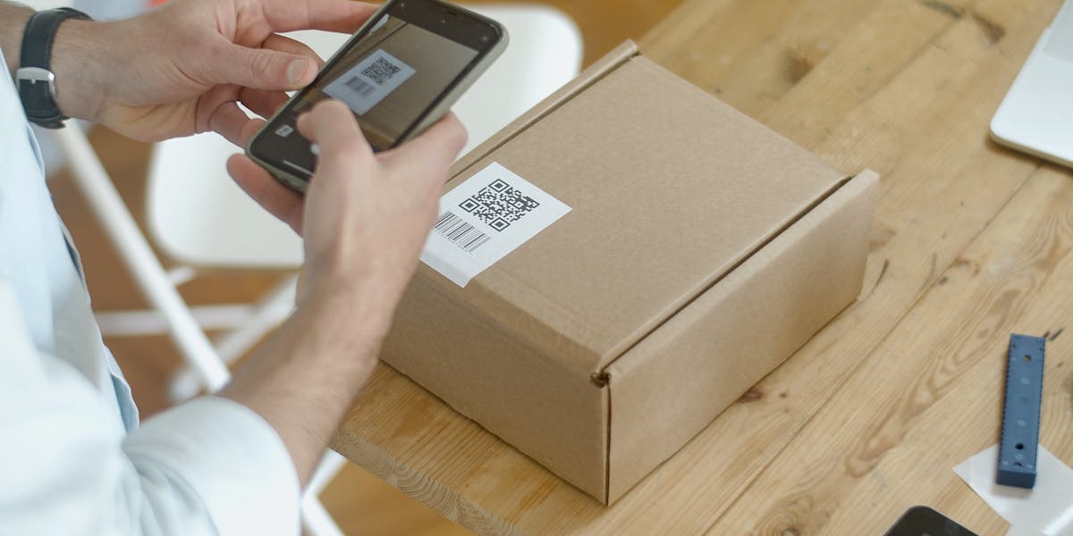 mala direta com QR code